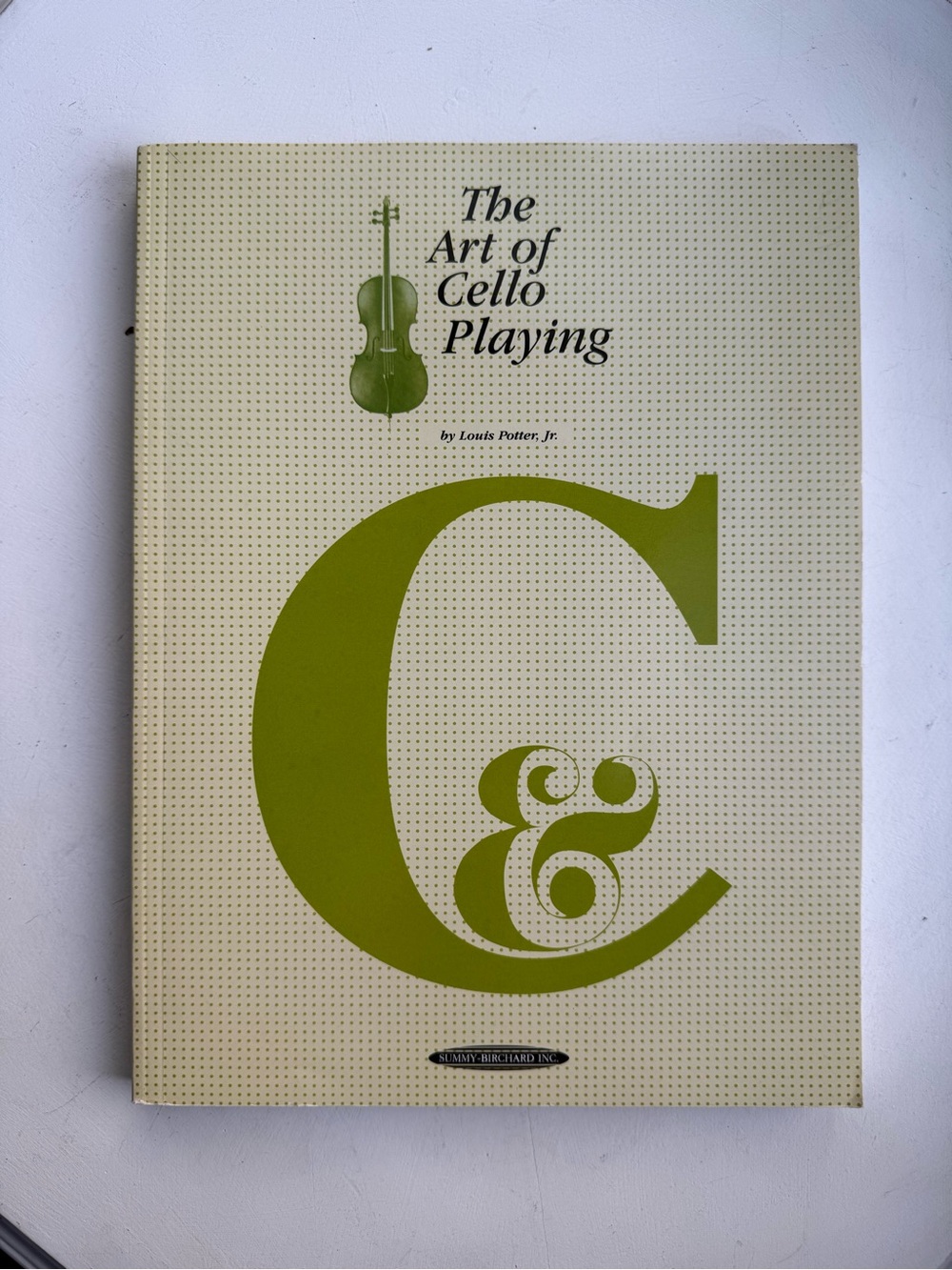 The Art of Cello Playing: book